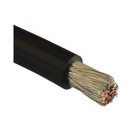 East Penn Primary Wire, Marine, 16 AWG, Copper, Black, PVC Jacket, Stranded 03637